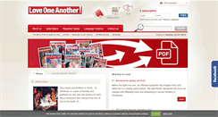 Desktop Screenshot of loamagazine.org